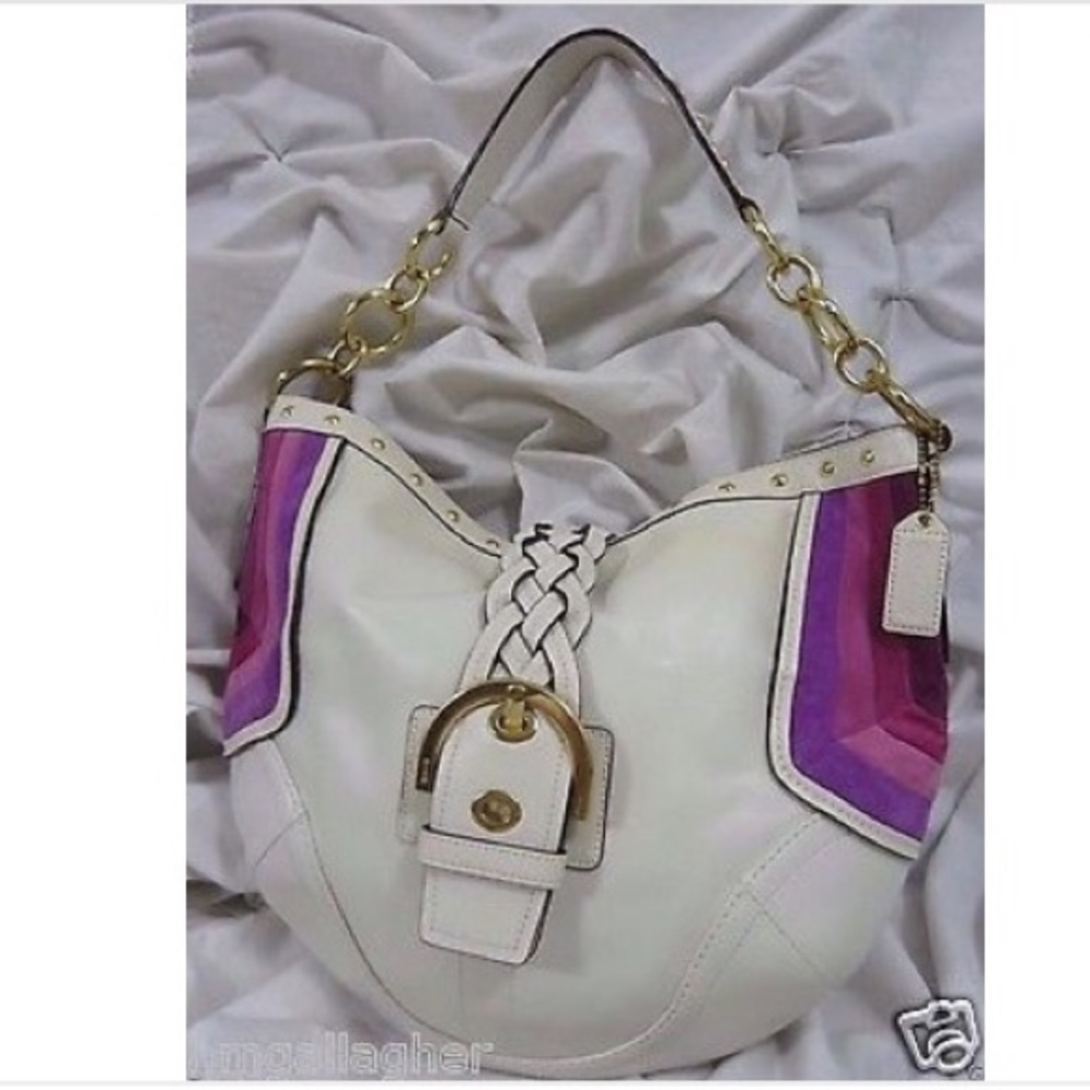 COACH Soho Studded Leather Hobo #10658 - NEW!